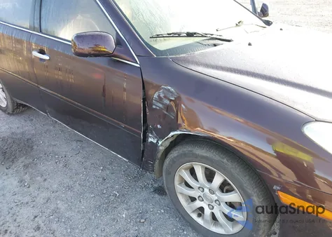 2004 Lexus Es 330 z USA, uszkodzony, nr VIN JTHBA30G345032839